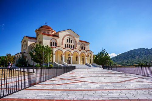 Het Klooster van St. Agios Gerasimus - bezienswaardigheden Kefalonia