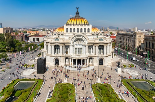 Het Paleis voor Schone Kunsten - Top 10 bezienswaardigheden Mexico